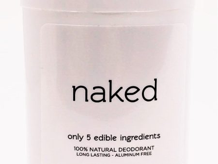 North Coast Organics Naked 100% Natural Deodorant 2.5 oz Online now