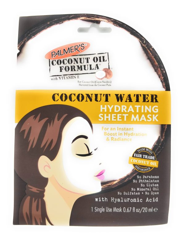 Palmer s Coconut Oil Formula Coconut Water Hydrating Sheet Mask 1 ea Supply