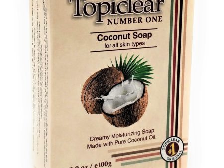 Topiclear Number One Coconut Soap 3 oz Online Sale