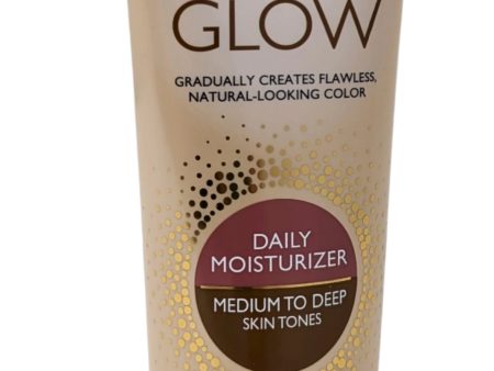 Jergens Natural Glow Daily Moisturizer Medium to Deep Skin Tones 7.5 oz Sale