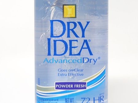 Dry Idea AdvancedDry Antiperspirant Deodorant Clear Gel Powder Fresh 3 oz Online Sale