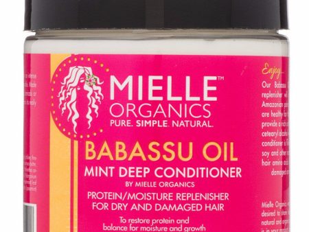 Mielle Organics Babassu Oil Mint Deep Conditioner 8 oz Discount