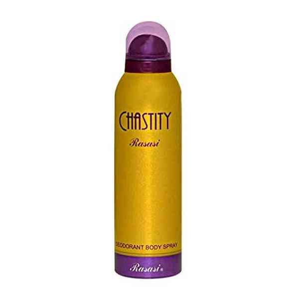 RASASI BODY SPRAY CHASTITY GOLD 200ML For Sale