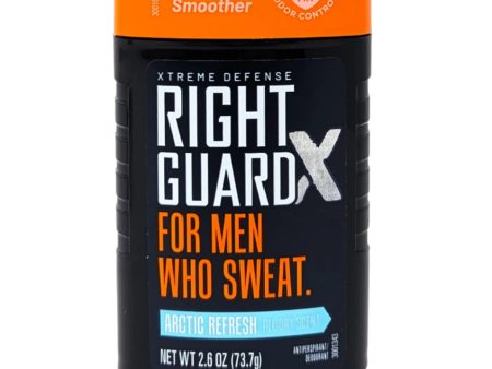 Right Guard Xtreme Defense Solid Antiperspirant Arctic Refresh 2.6 oz Online