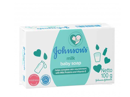 JOHNSONS MILK BABY SOAP GREEN 100GM Online