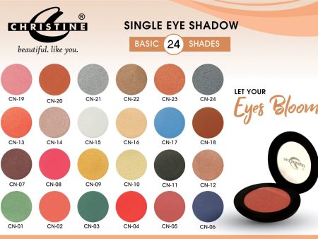 CHRISTINE SINGLE EYE SHADOW CN-10 Online now