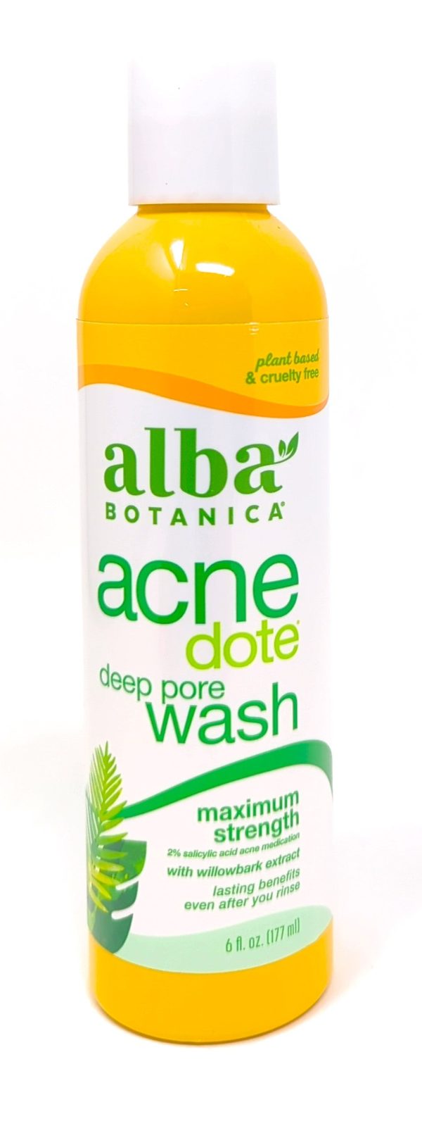 Alba Botanica AcneDote Deep Pore Wash 6 oz on Sale