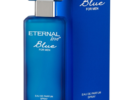 ETERNAL LOVE PERFUME BLUE FOR MEN 100ML on Sale