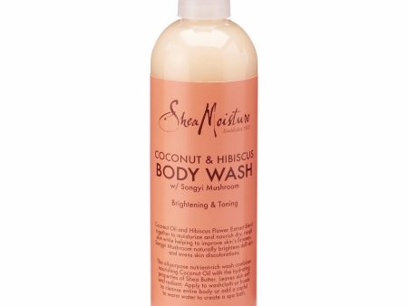 Shea Moisture Coconut & Hibiscus Body Wash 13 oz Sale