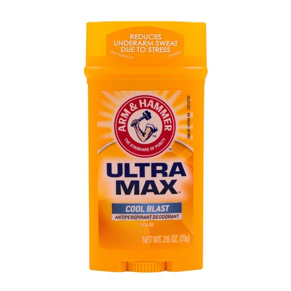 Arm & Hammer Ultra Max Solid Antiperspirant Cool Blast 2.6 oz For Cheap