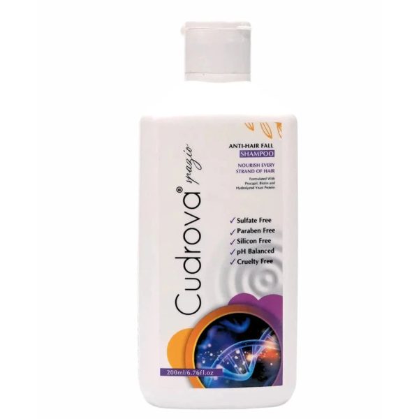 Cudrova Spazio Anti-Hair Fall Shampoo for All Hair Types (200ml) - Made in Canada Online