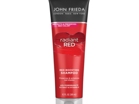 John Frieda Radiant Red Boosting Shampoo 8.3 oz Hot on Sale