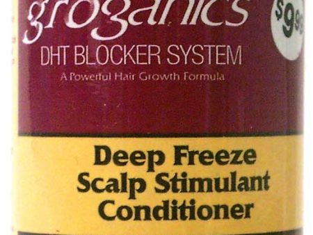 Groganics Deep Freeze Scalp Stimulant Conditioner 8 Oz. Sale