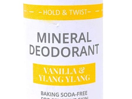 J&L Naturals Mineral Deodorant Vanilla & Ylang Ylang 3 oz Online Hot Sale