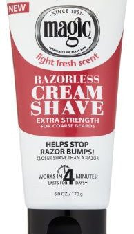 Magic Razorless Cream Shave Extra Strength 6 oz For Cheap