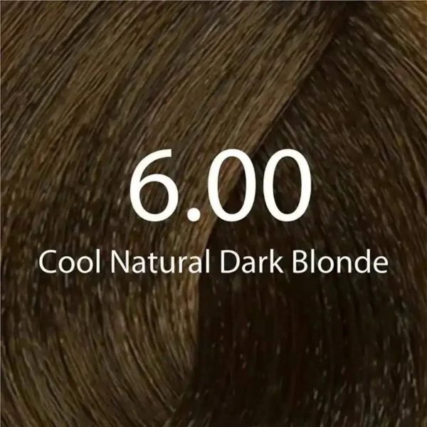 Eazicolor 6.00 Cool Natural Dark Blonde Hair Color (60ml) - Dermatologists.pk For Discount