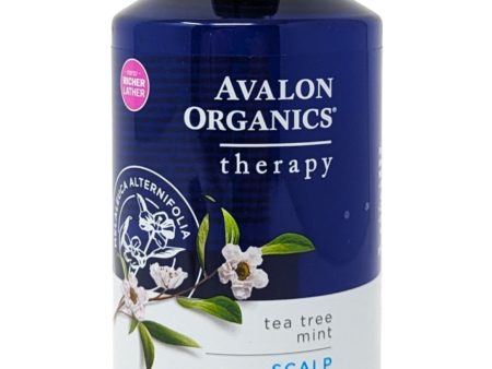 Avalon Organics Scalp Normalizing Shampoo Tea Tree Mint 14 oz Cheap