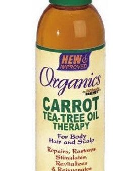 Organics by Africa s Best Carrot Tea Tree Oil Therapy 6 oz. For Sale