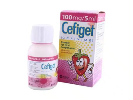 Cefiget 30ml Suspension 100mg 5ml (Cefixime) - Getz Pharma | Dermatologists.pk Online now