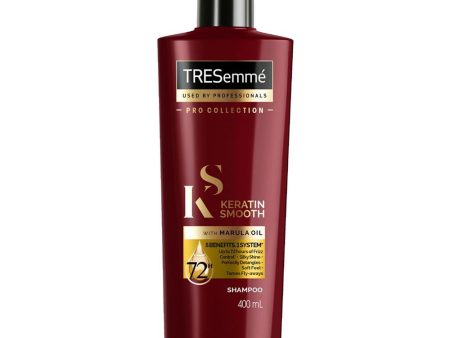 TRESEMME SHAMPOO KERATIN SMOOTH 400ML on Sale