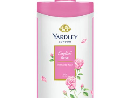 YARDLEY TALCUM POWDER ENGLISH ROSE 250GM For Cheap