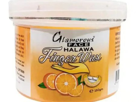 Glamorous Face Halawa Finger Wax with Orange (150g) Online now