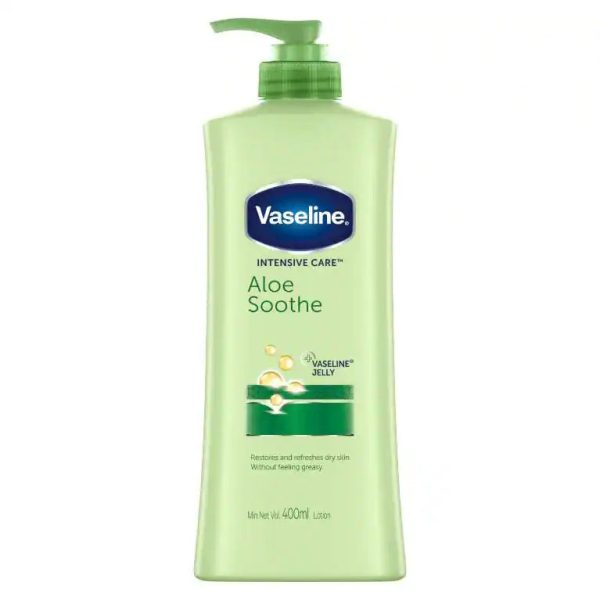 VASELINE LOTION ALOE SOOTHE 400ML Sale