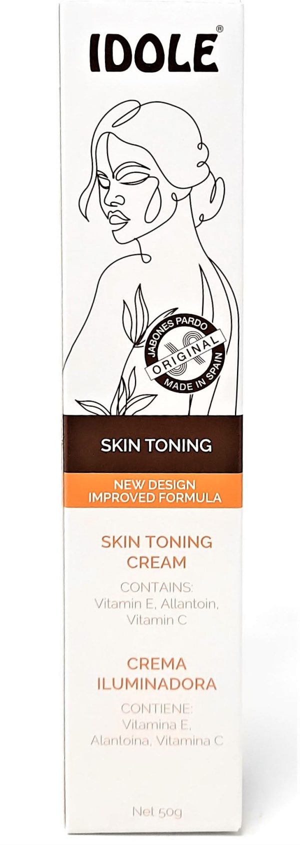 Idole Skin Toning Cream 50 g For Cheap