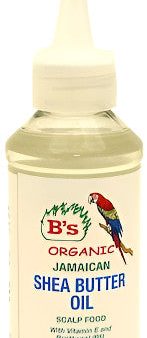 B s Organic Jamaican Shea Butter Oil 4 oz Supply