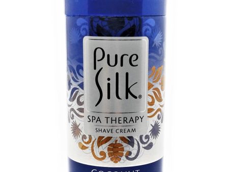 Pure Silk Spa Therapy Shave Cream Coconut & Oat Flour 5 oz Supply