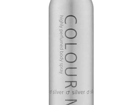 COLOUR ME BODY SPRAY SILVER 150ML on Sale