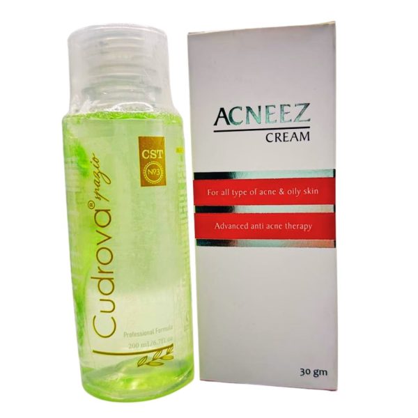 Acne Care Discount Box: Acneez Cream & Cudrova Toner Online now