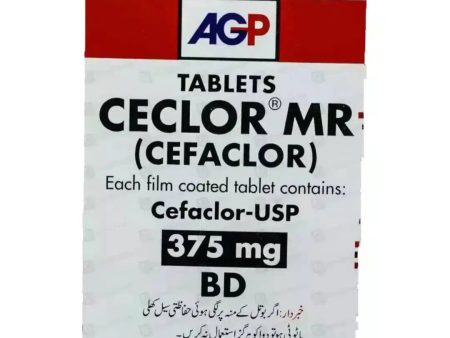 Ceclor MR Tablets 375mg (Cefaclor) - AGP Pharma | Dermatologists.pk For Sale