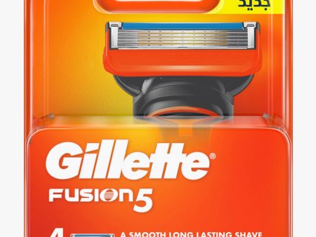 GILLETTE FUSION5 RAZOR 4 BLADE REFILL Hot on Sale