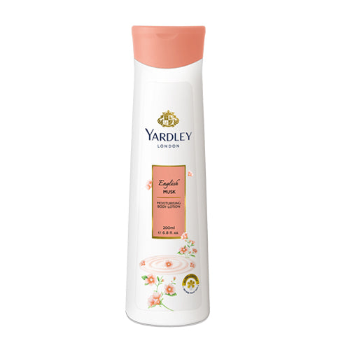 YARDLEY BODY LOTION ENGLISH MUSK 200ML Discount