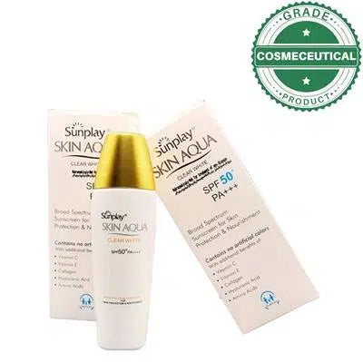 Skin White Sunblock: SPF 50+ PA+++ for Radiant Protection Hot on Sale