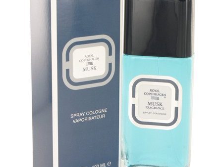 Royal Copenhagen Musk Cologne For Men Spray 3.3 oz Sale