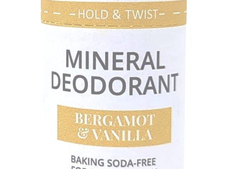 J&L Naturals Mineral Deodorant Bergamot & Vanilla 3 oz Online Hot Sale