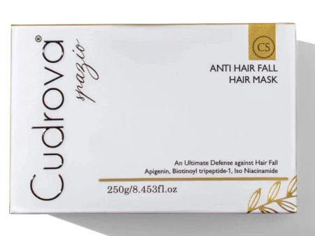 Cudrova Synergy Anti-Hair Fall & Strengthening Hair Mask for All Hair Types (250g) - Made in Canada Online Sale