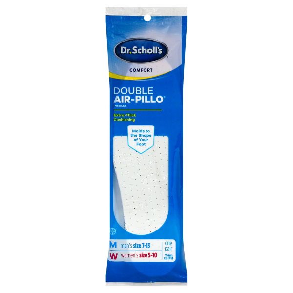 Dr. Scholl s Double Air Pillow Insoles Unisex One Pair Online