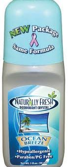 Naturally Fresh Deodorant Crystal Roll On Ocean Breeze 3 oz. on Sale