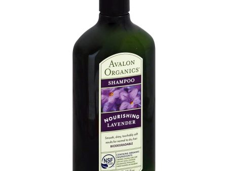 Avalon Organics Shampoo Nourishing Lavander 11 oz For Discount