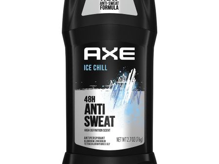 Axe 48H Anti Sweat Antiperspirant Solid Ice Chill 2.7 oz Online now