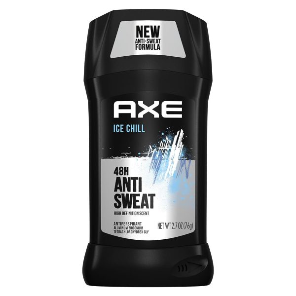 Axe 48H Anti Sweat Antiperspirant Solid Ice Chill 2.7 oz Online now