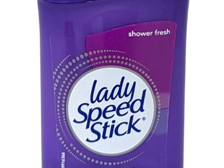 Lady Speed Stick Invisible Dry Solid Antiperspirant Shower Fresh 2.3 oz Hot on Sale