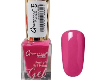 Glamorous Face Gel Peel Off Nail Polish Shade 140 - Dermatologists.pk For Sale