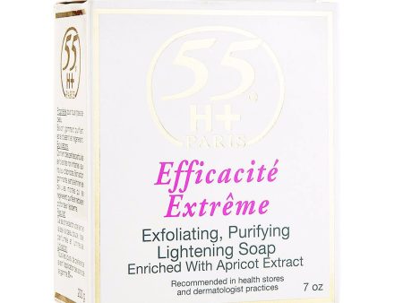 55H+ Efficacite Extreme Exfoliating Purifying Lightening Soap 7 oz on Sale