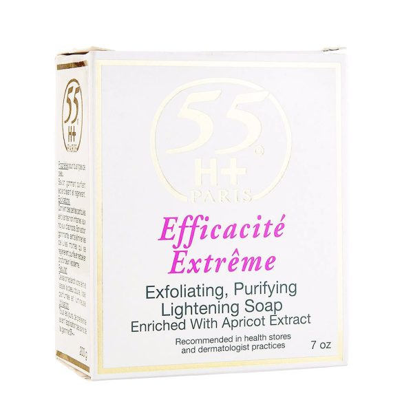 55H+ Efficacite Extreme Exfoliating Purifying Lightening Soap 7 oz on Sale