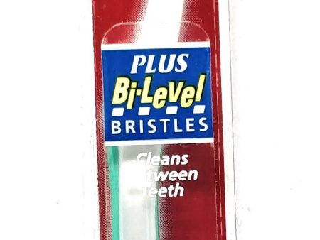 Colgate Plus Bi-Level Bristles Toothbrush Full Head Soft 1 ea Online Sale