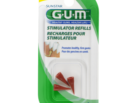 GUM Stimulator Refill 3 count Supply